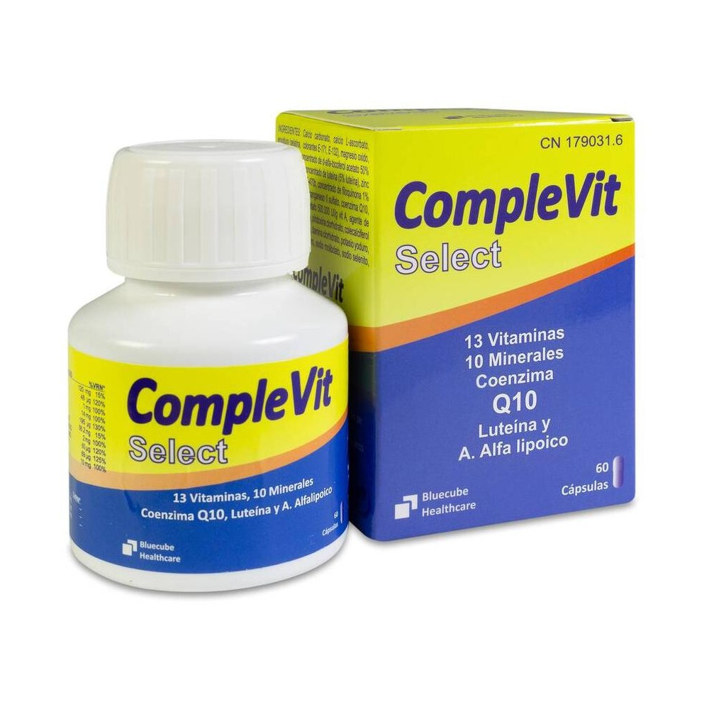 Bluecube Complevit Select, 60 Cápsulas