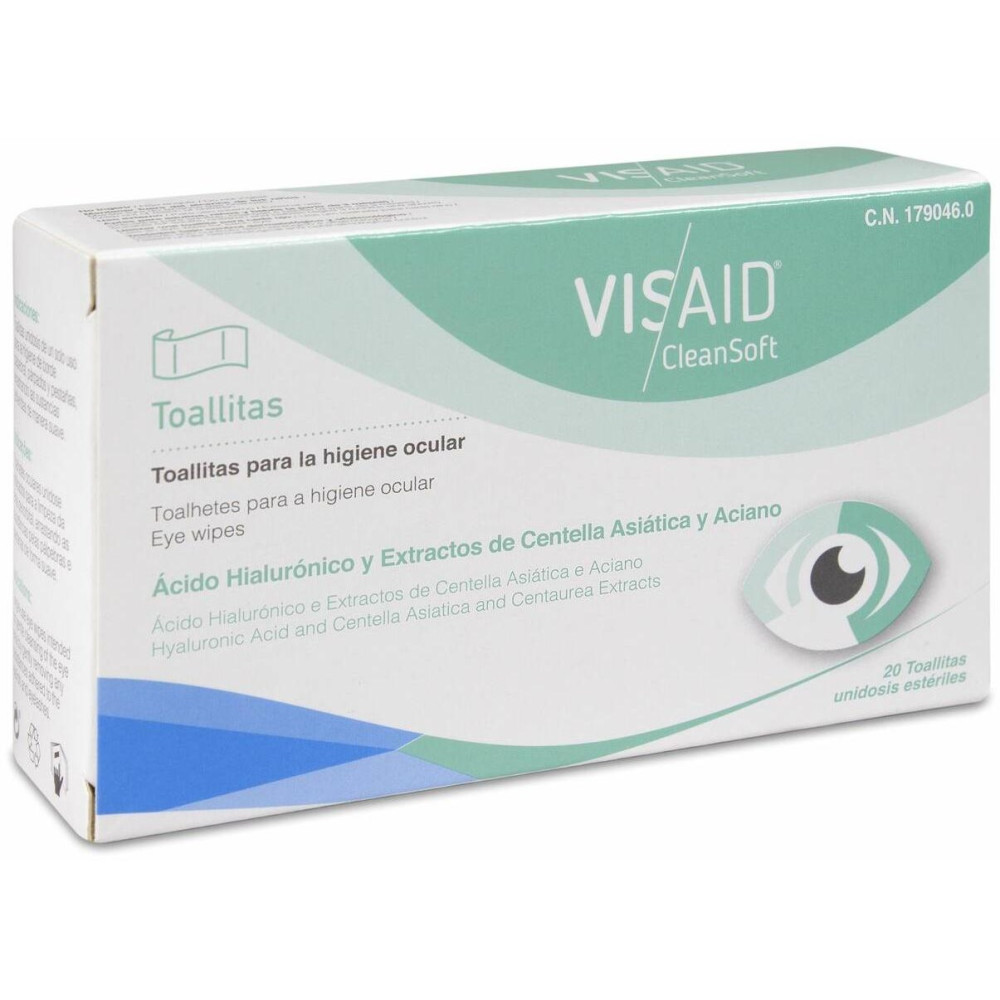 Visaid Clean Soft Toallitas Oftálmicas Estériles 20Uds