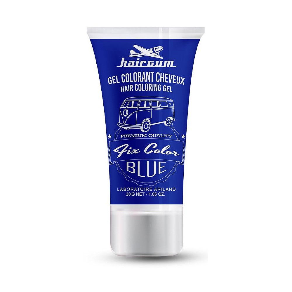 Hairgum Fix Color Gel Tinte Cabello Azul 30Ml