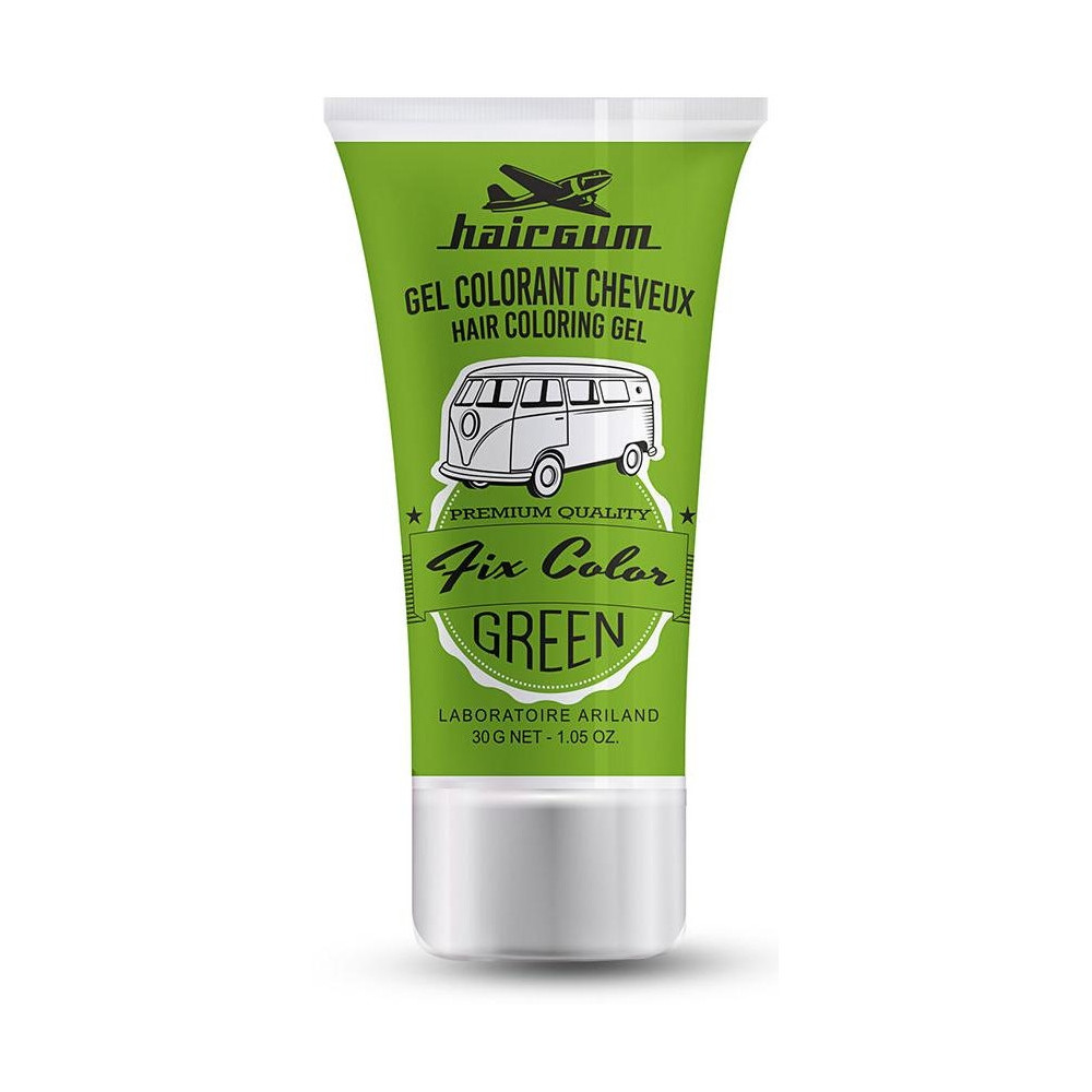 Hairgum Fix Color Gel Colorante Cabello Verde 30Ml
