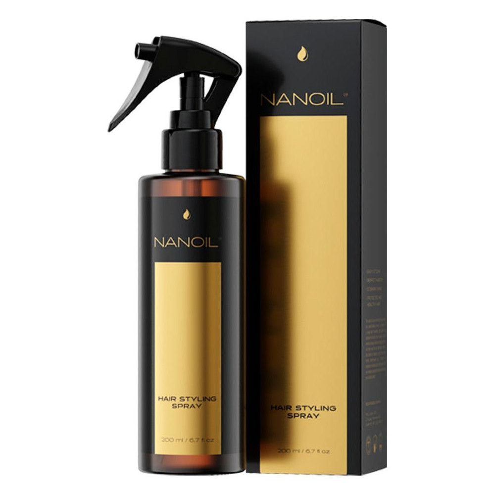 Nanoil Spray Para Peinar El Cabello 200Ml