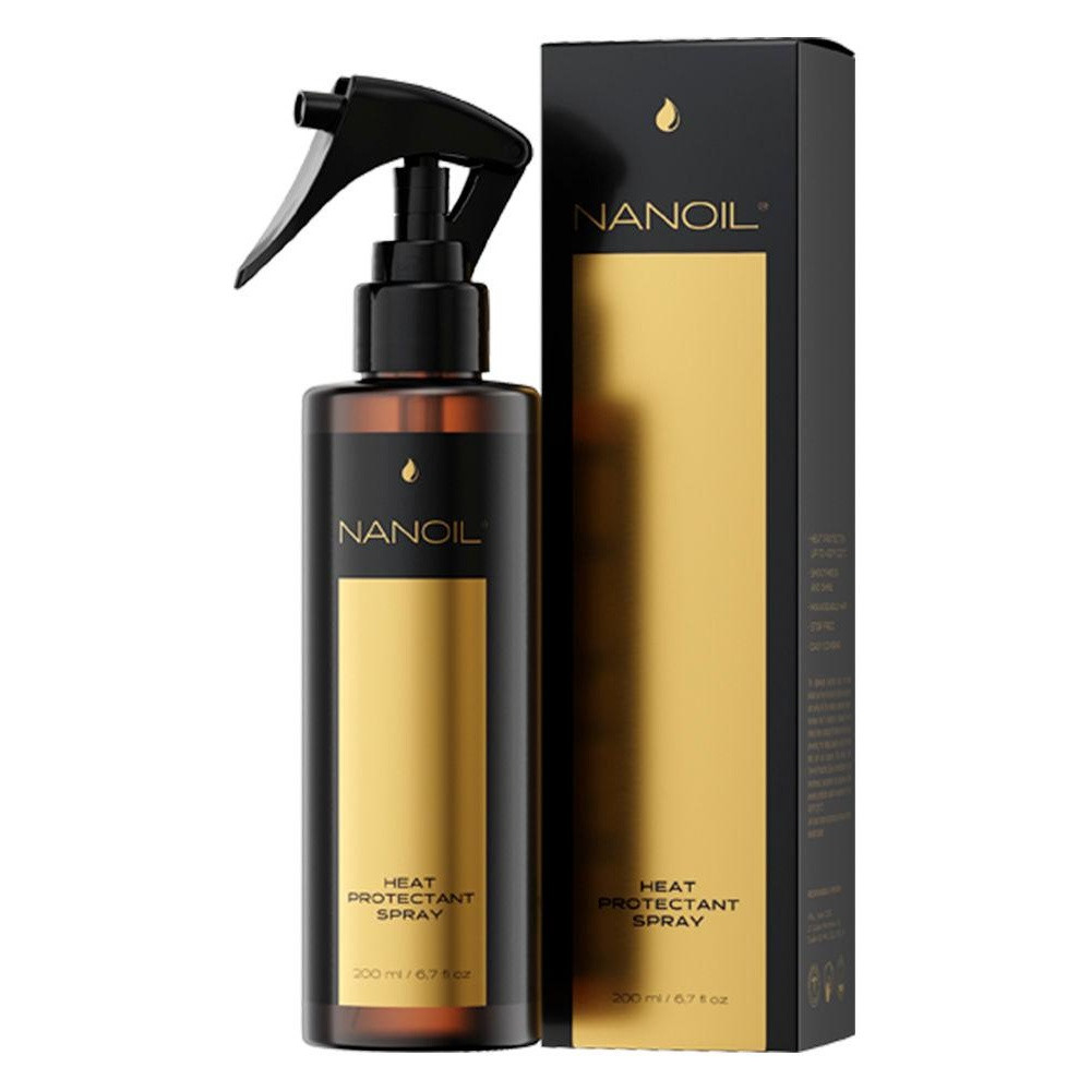Nanoil Heat Protectant Spray 200Ml