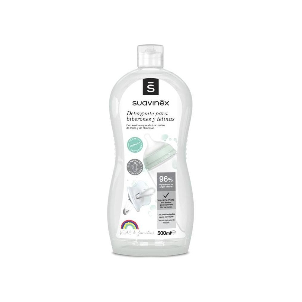 Suavinex Gel Limpiador Específico Para Biberones Y Tetinas 500Ml