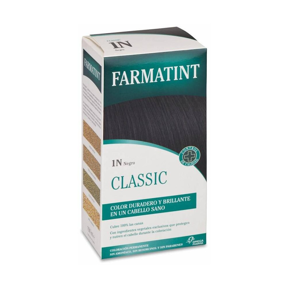 Farmatint Gel Coloración Permanente 1N-Negro 5 U