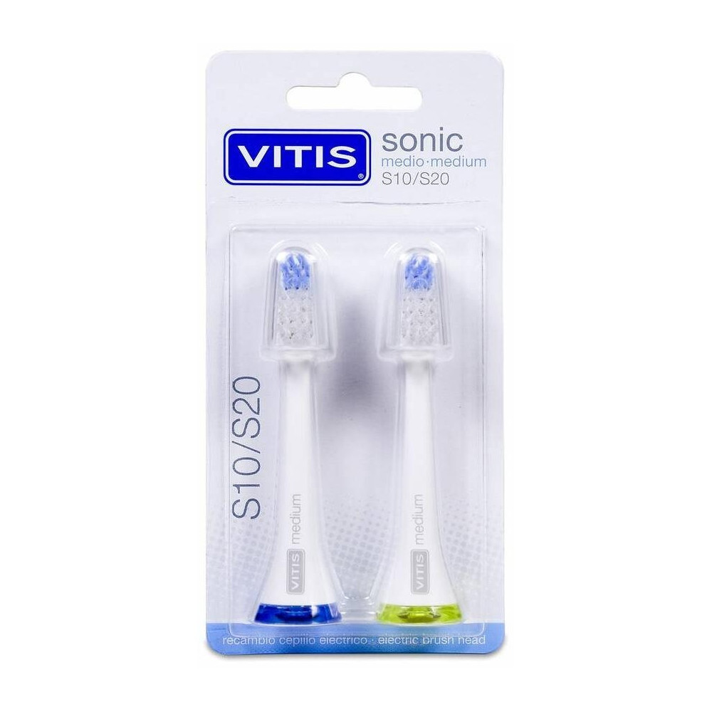 Vitis Recambio Cabezal Sonic S10/S20 Medio, 2 Uds