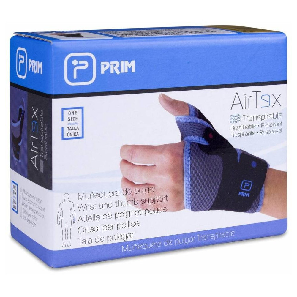 Prim Airtex Muñequera Pulgar Derecho Talla Única, 1 Ud