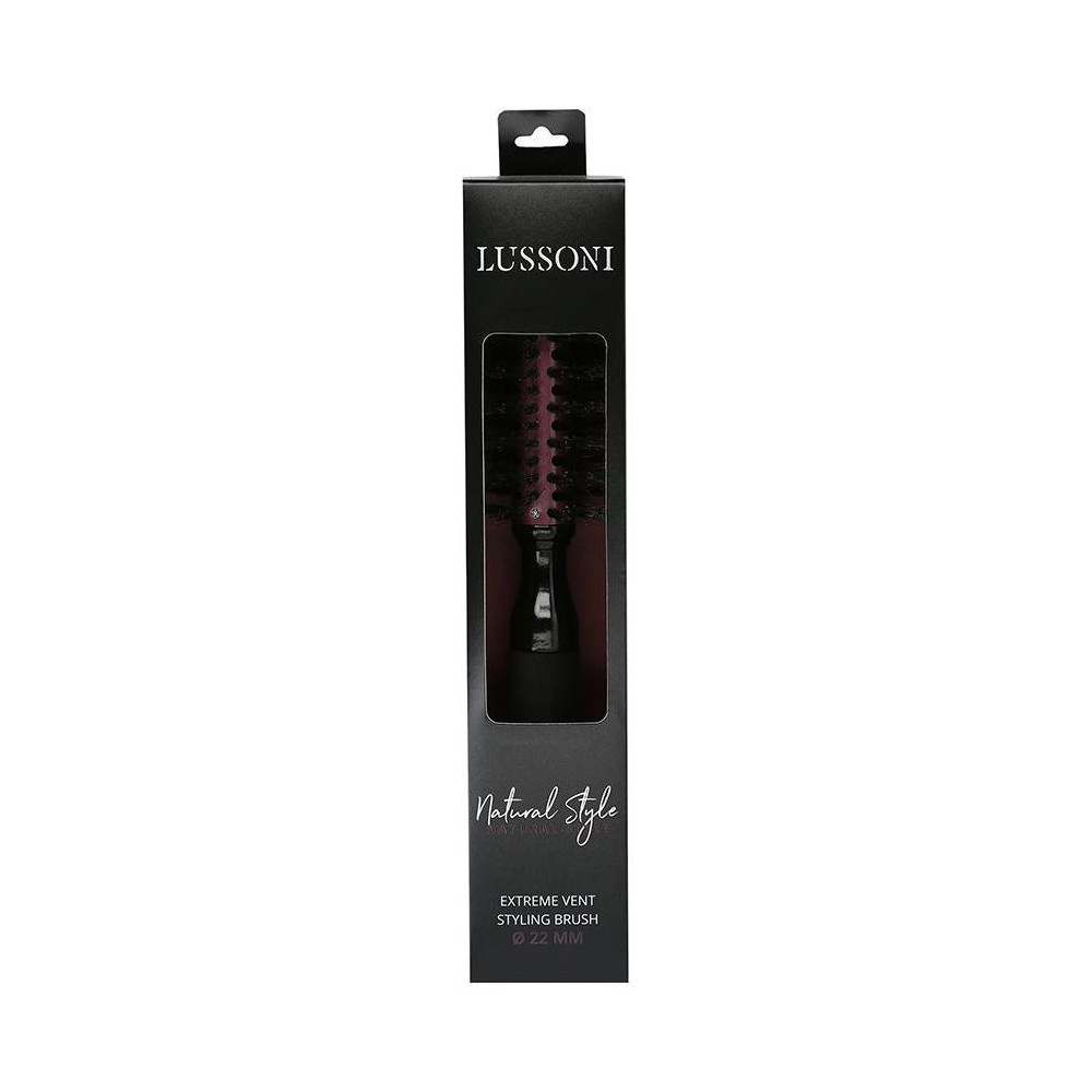 Lussoni Natural Style Wooden Round Brush 22Mm 1Ud