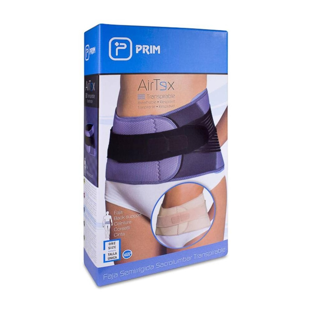 Prim Airtex Faja Sacrolumbar Talla Única, 1 Ud