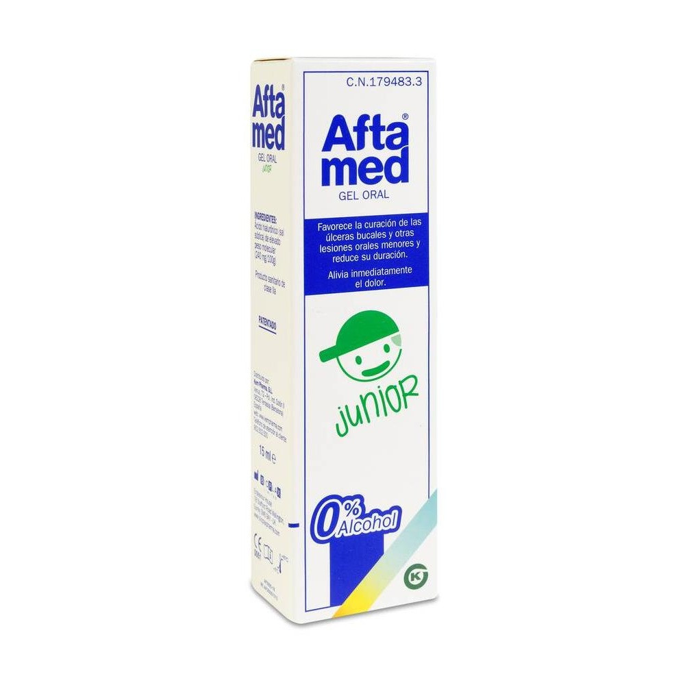 Aftamed Gel Bucal Junior, 15 Ml