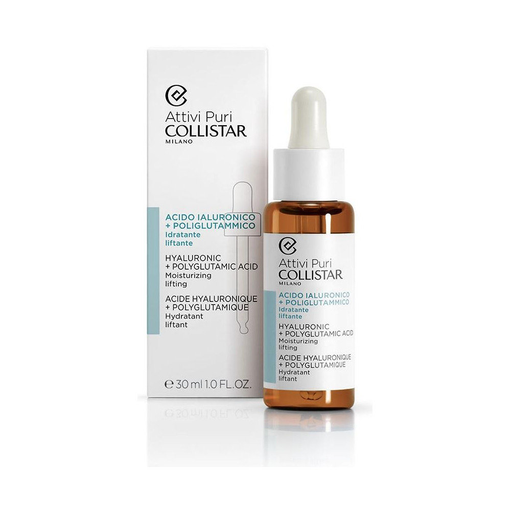 Collistar Attivi Puri Hyaluronic Acid + Polyglutamic Drops 30Ml