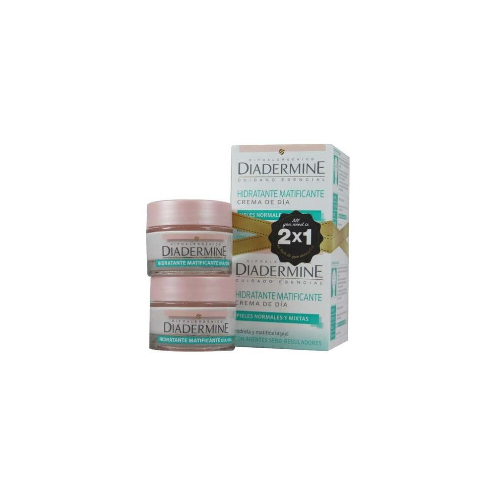 Diadermine Crema Hidratante Matificante Dia Pnm 2X50Ml