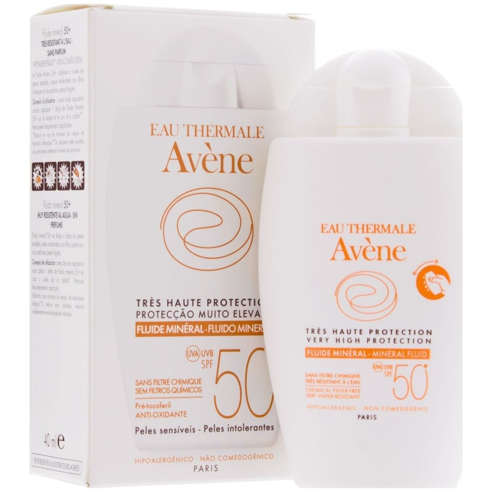 Avène Fluido Mineral Spf 50+, 40 Ml