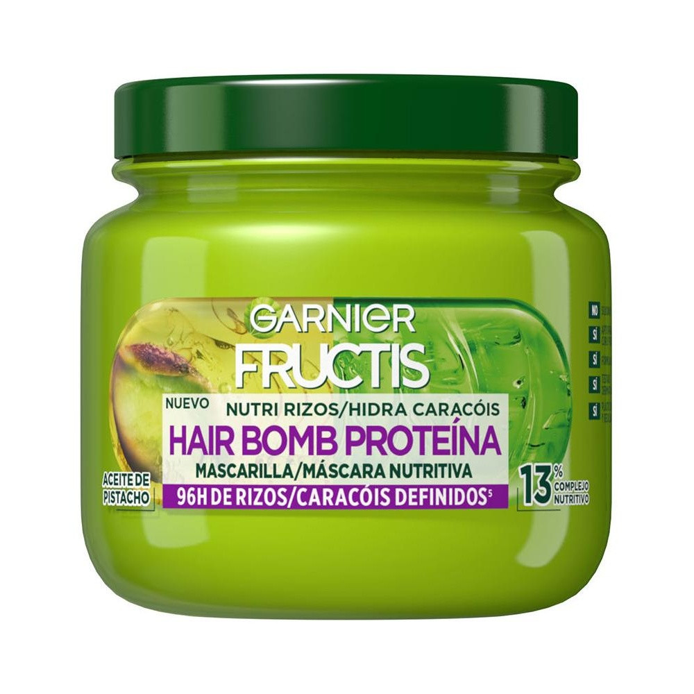 Garnier Fructis Mascarilla Hidra Rizos 300Ml