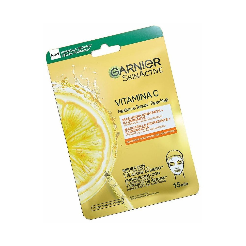 Garnier Skinactive Vitamina C Tissue Mask 1Ud