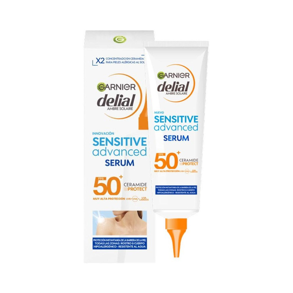 Garnier Sensitive Advanced Serum Corporal Spf50+ 125Ml