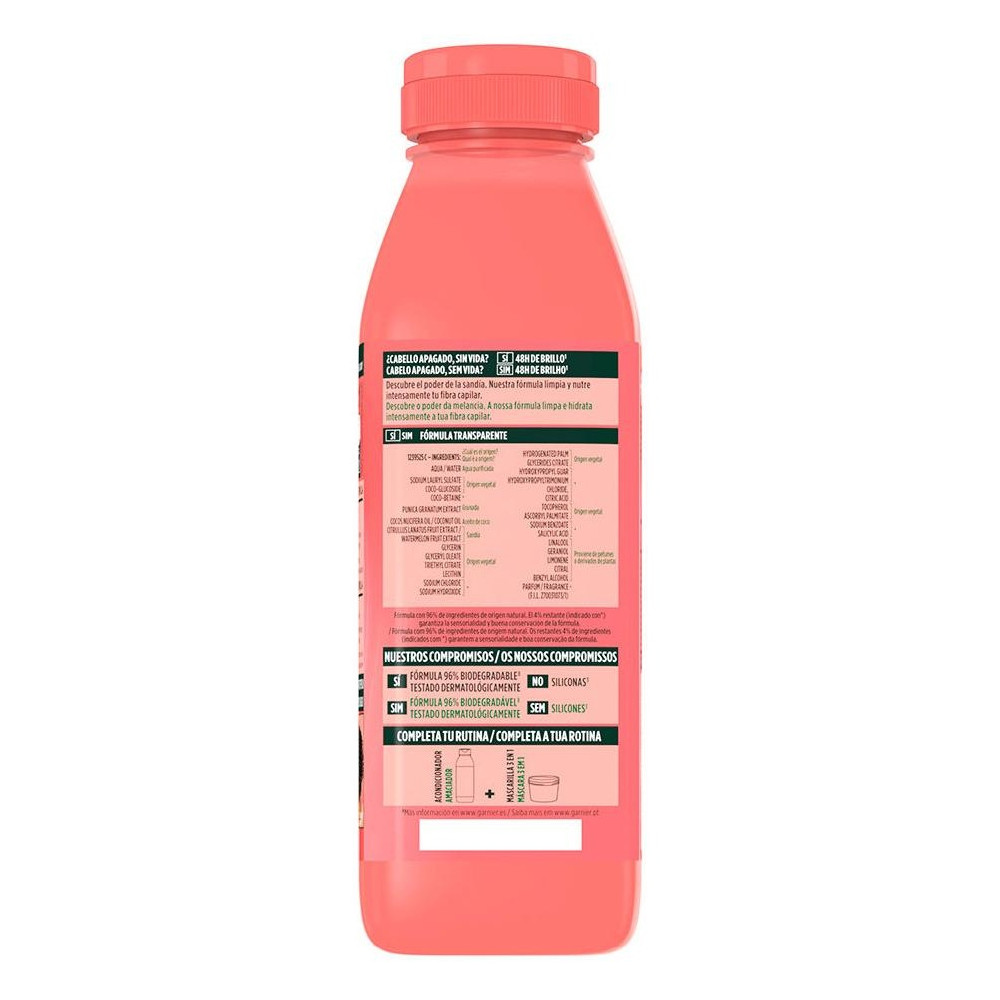 Garnier Hair Food Watermelon Revitalising Champú 350Ml