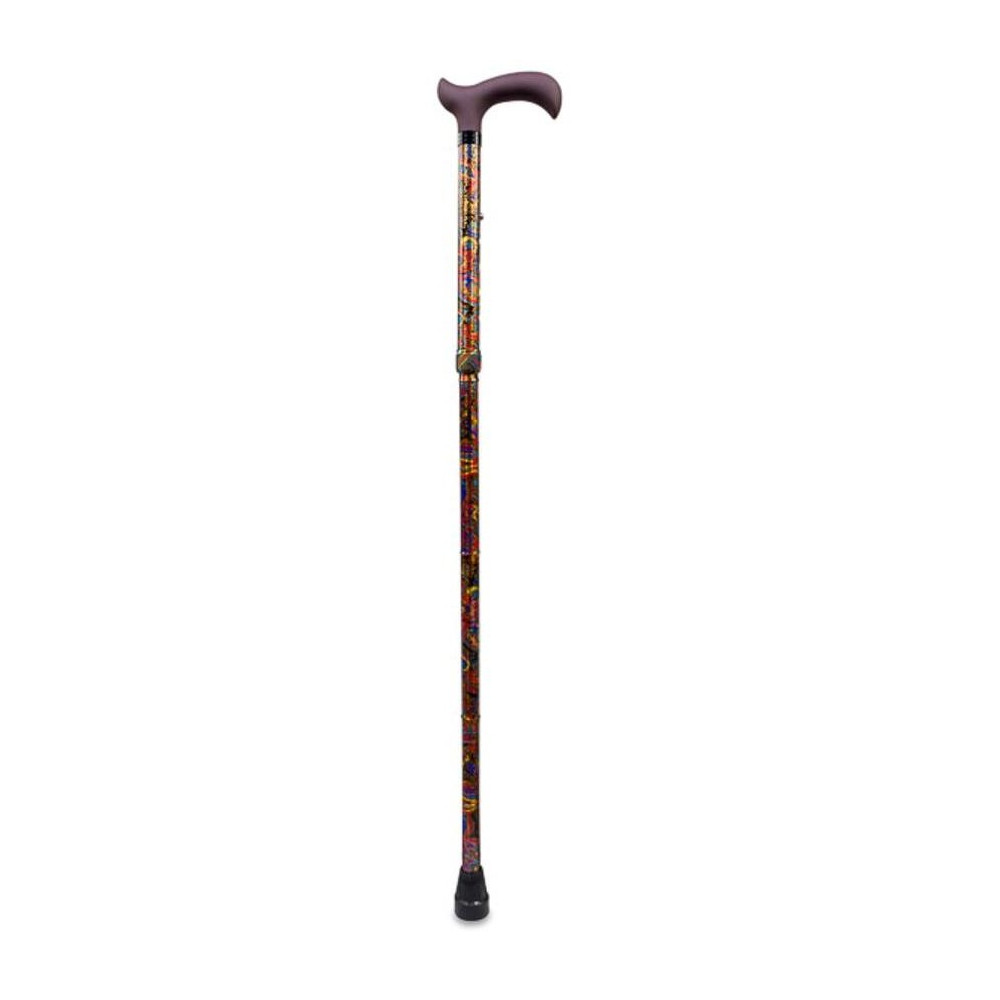 Prim Muletilla Aluminio Plegable Oriental Oro, 1 Unidad