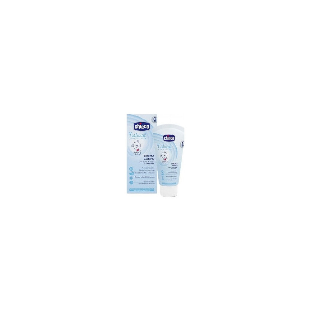 Chicco Natural Sensation Crema Corporal, 500 Ml