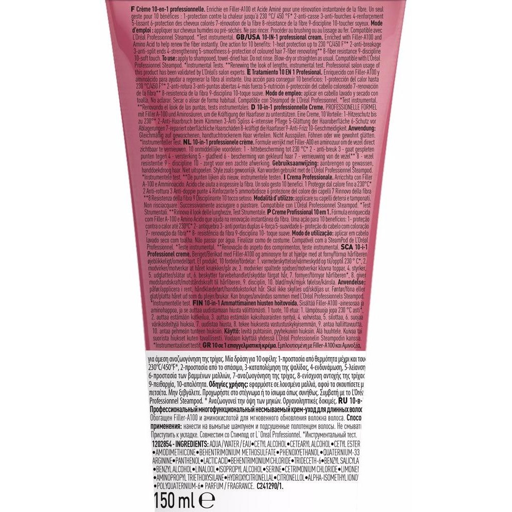 L'Oreal Expert Pro Longer 10 En 1 Crema 150Ml