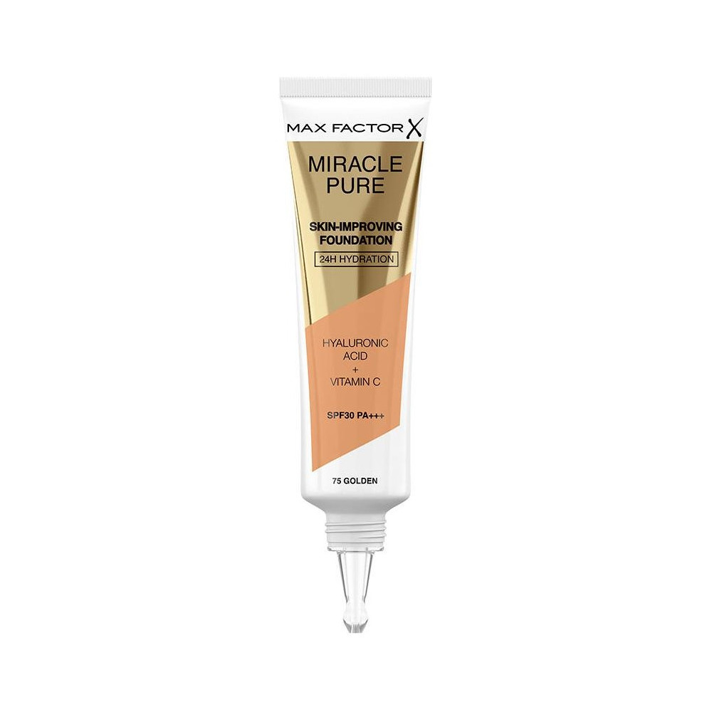 Max Factor Miracle Pure Foundation Spf30 75 Golden 30Ml