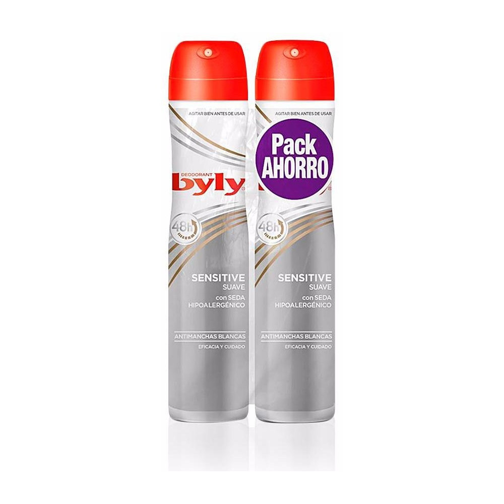 Byly Sensitive Desodorante Vaporizador Lote 2 Pz