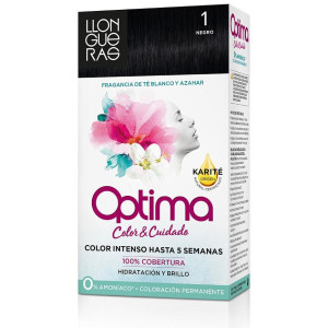 Llongueras Optima Tinte De Cabello N1 Negro 1Ud