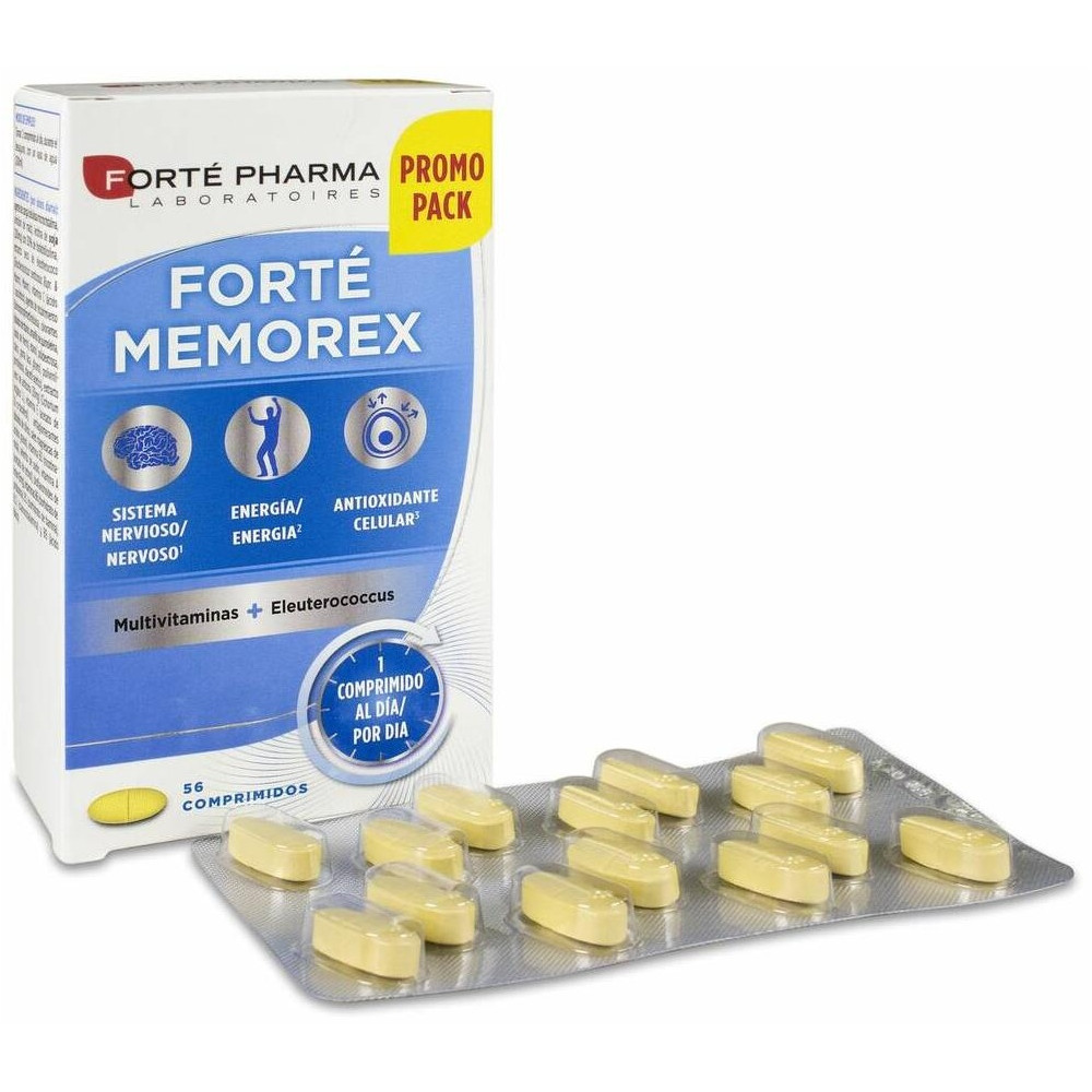 Forté Memorex Multivitaminas + Eleuterococcus 56 Comprimidos