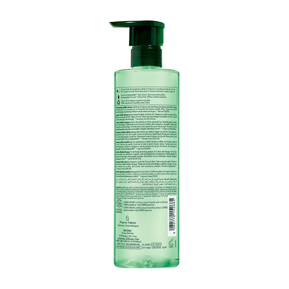 Naturia Champú Micelar Ultra Suave Sin Sulfatos 400 Ml