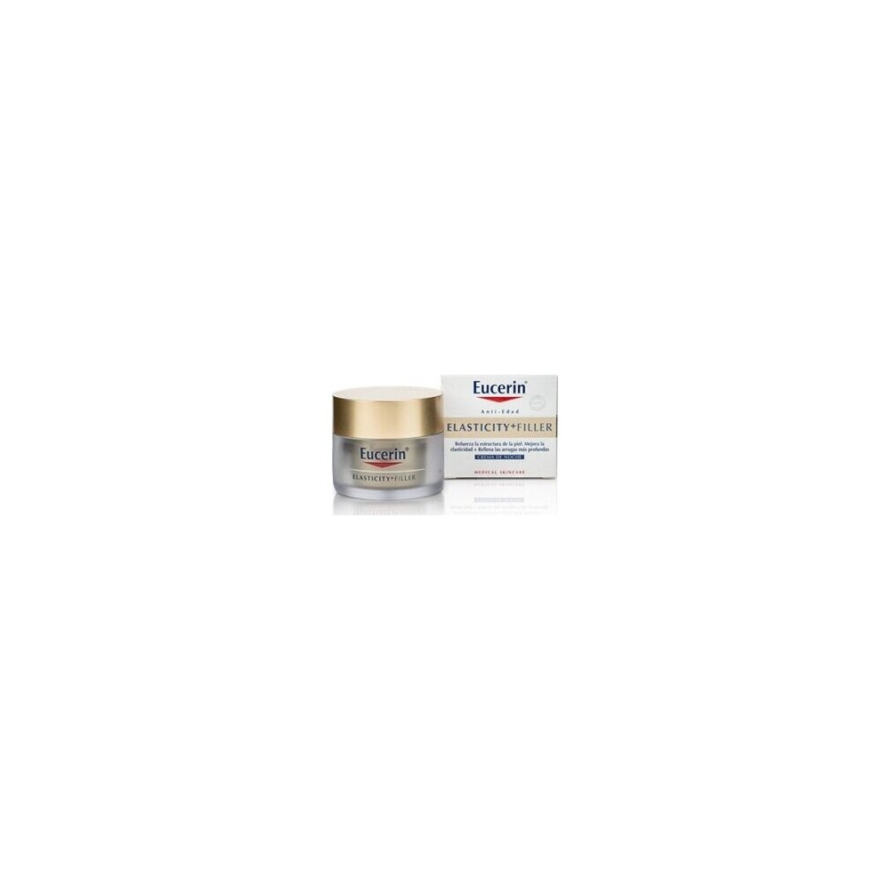 Eucerin Hyaluron-Filler + Elasticity Crema De Noche, 50 Ml