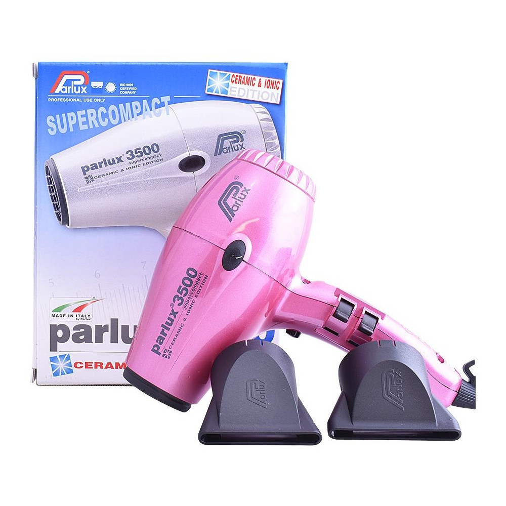 Parlux 3500 Hair Dryer Supercompact Pink 1Ud