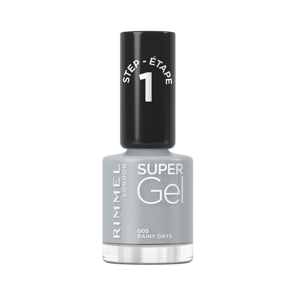 Rimmel Super Gel Nail Polish 005 Rainy Days 12Ml