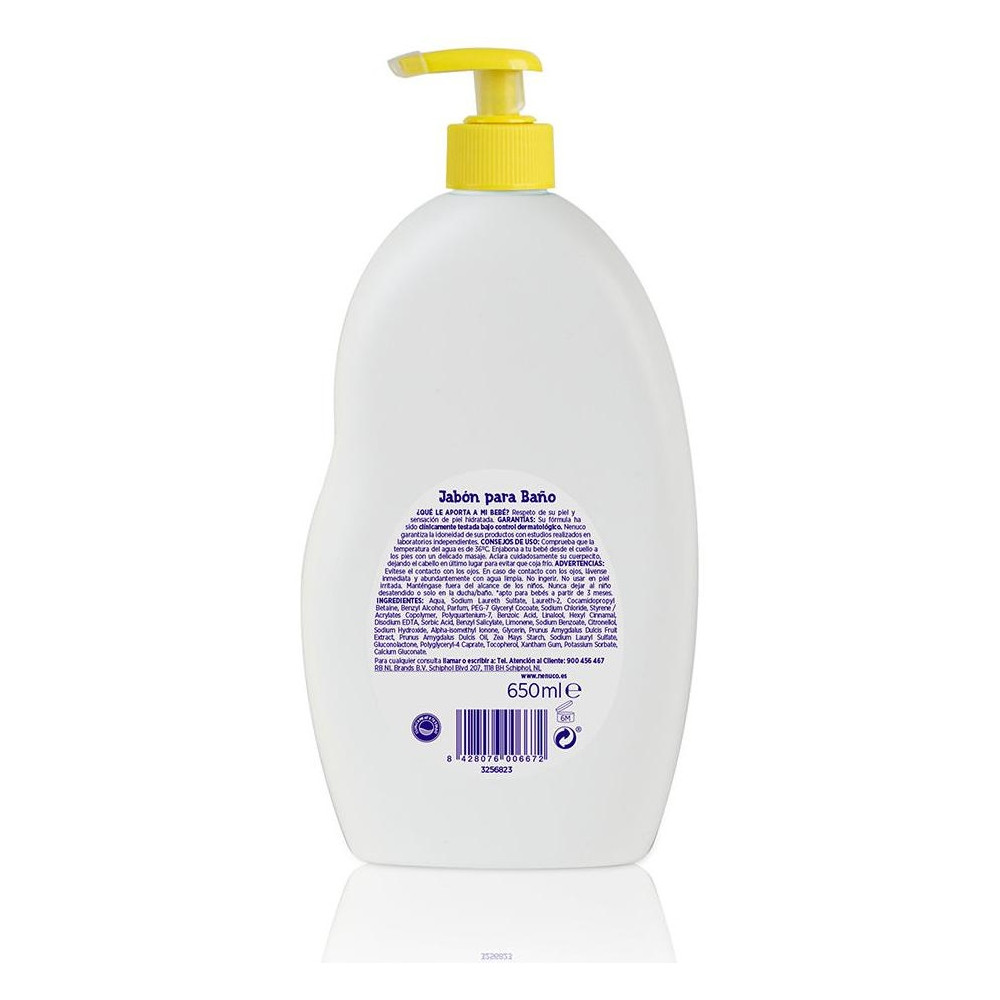Baño Hidratante Con Leche De Almendras Dulces 650 Ml