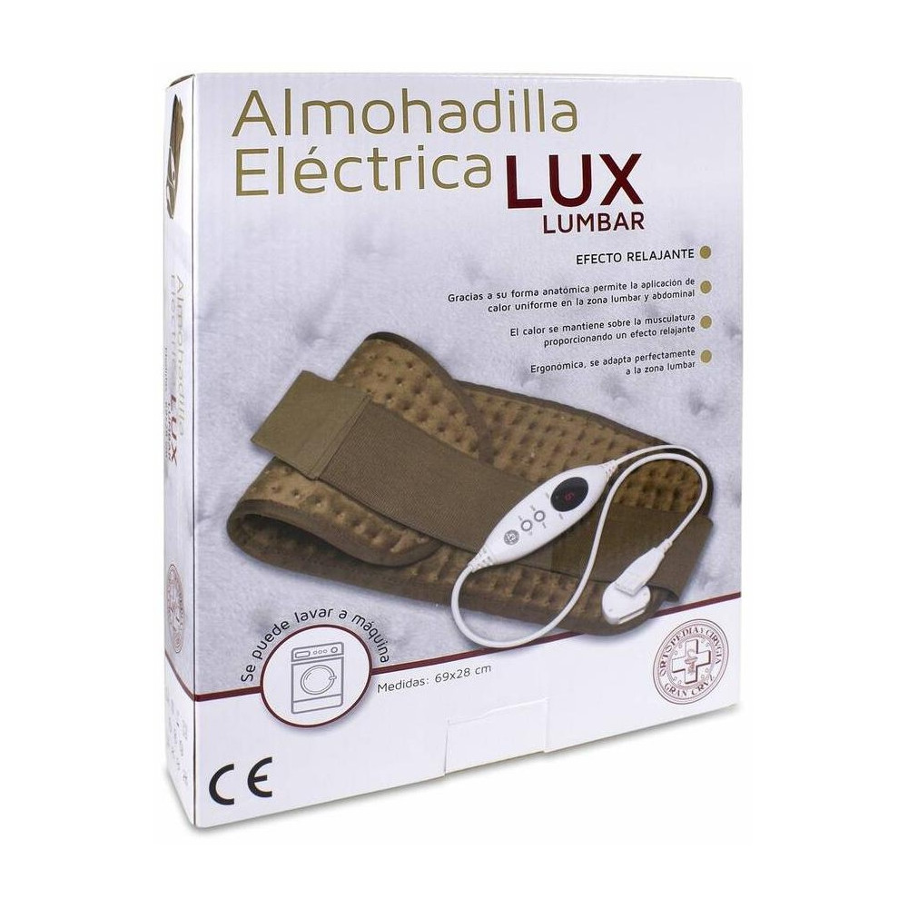 Gran Cruz Almohadilla Eléctrica Lux Lumbar, 1 Ud