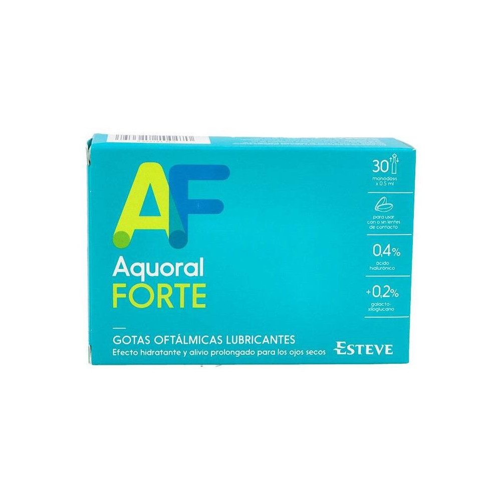 Aquoral Forte Lubricante Ocular Solución Monodosis