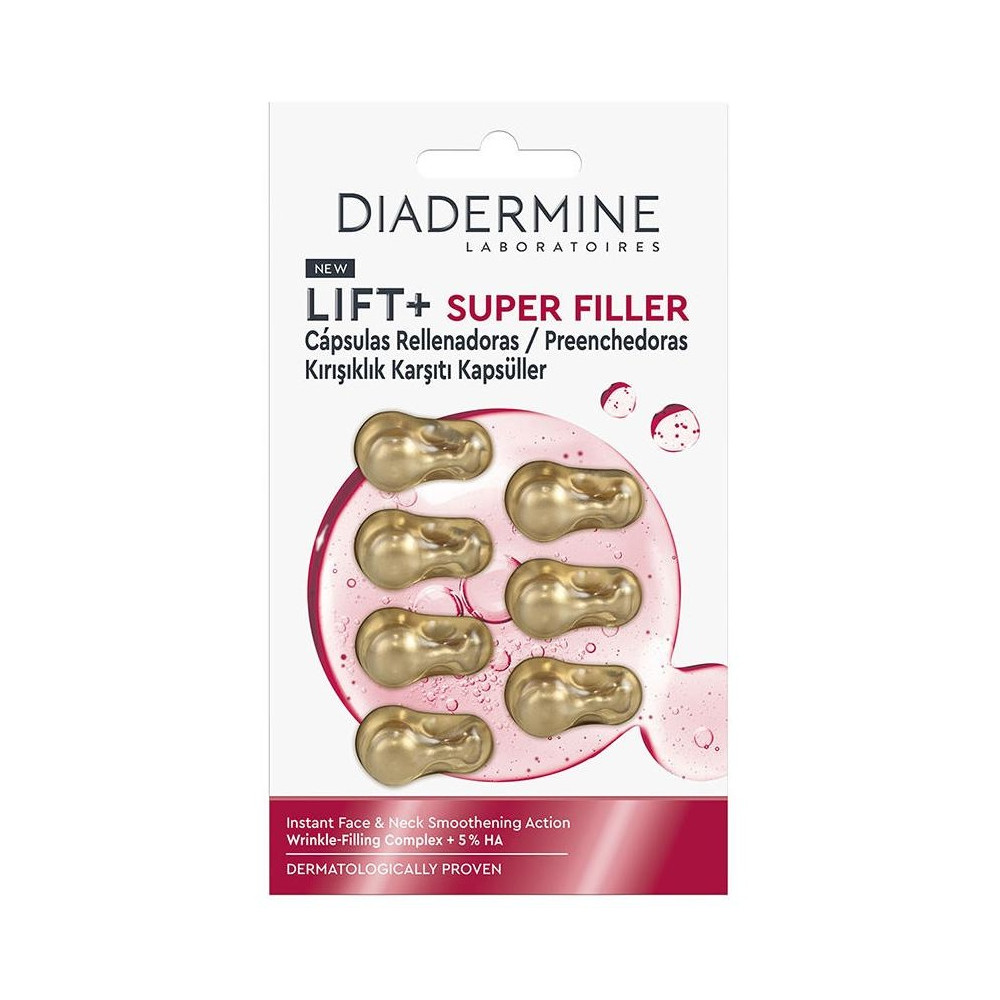 Lift + Super Filler Rellenador Alisante Rostro Y Cuello Cápsulas 7 U