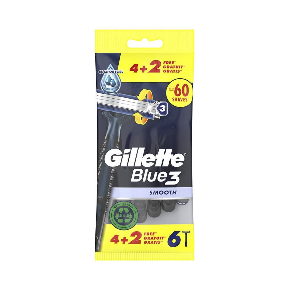 Gillette Blue3 Smooth Disposable Razors 1Ud
