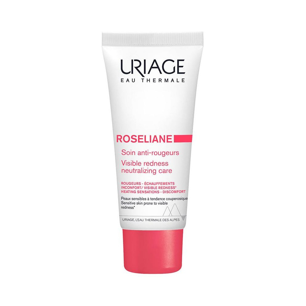 Roseliane Crema Anti-Rojeces Con Manteca De Karité, Extractos De Ginseng Y Algas, Anti Rojeces Uriage - Perfumes Club