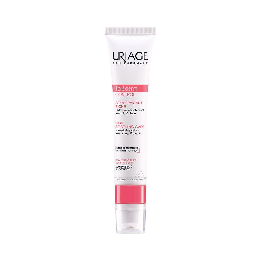Tolederm Crema Rica Calmante Facial Para Pieles Intolerantes, Sensibles Y Secas, Hidratantes Y Nutritivos Uriage - Perfumes Club