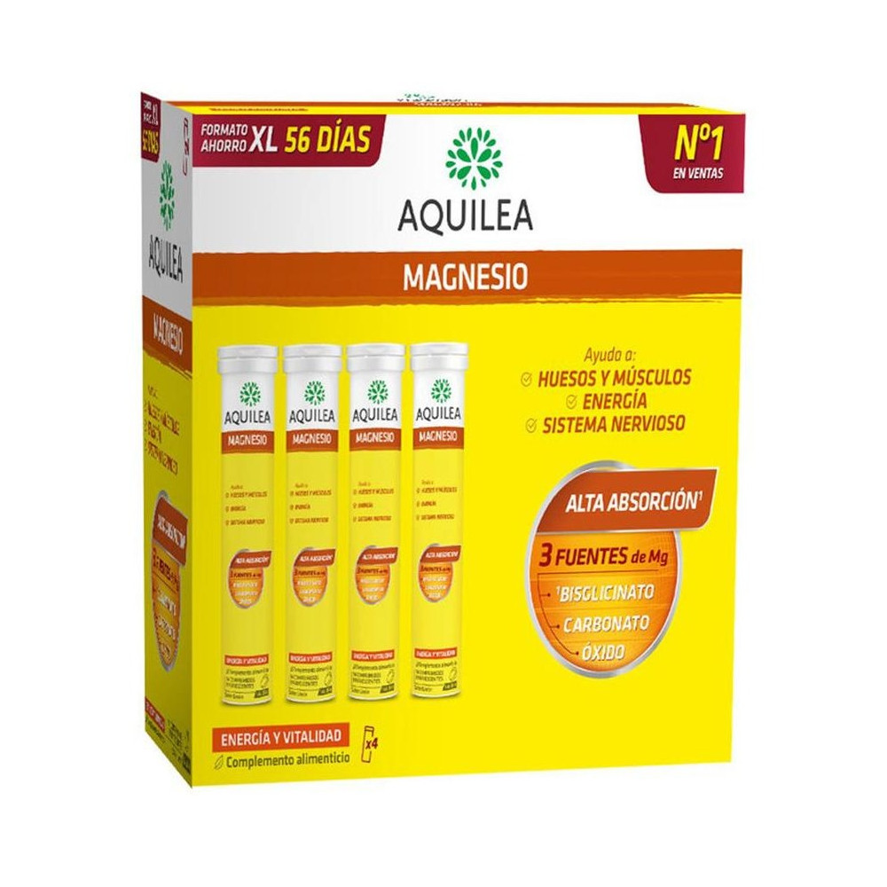 Magnesio Comprimidos Efervescentes 56 U