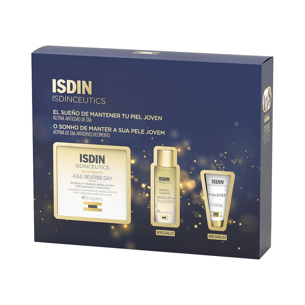 Isdinceutics A.G.E. Reverse Day Crema Antiedad Estuche 3 Pz