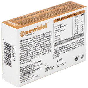 Shedir Nevridol Complemento Para El Sistema Nervioso En Comprimidos