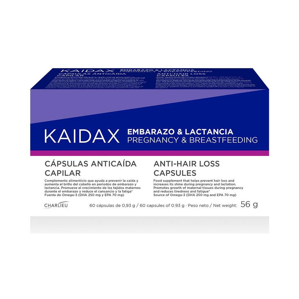 Kaidax Cápsulas Embarazo Y Lactancia Pack 2 X 60 Cápsulas