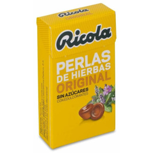 Ricola Perlas Sin Azúcar De Hierbas Suizas 25G
