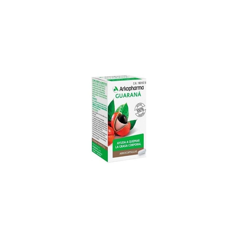 Arkopharma Arkocápsulas Guaraná, 45 Cápsulas