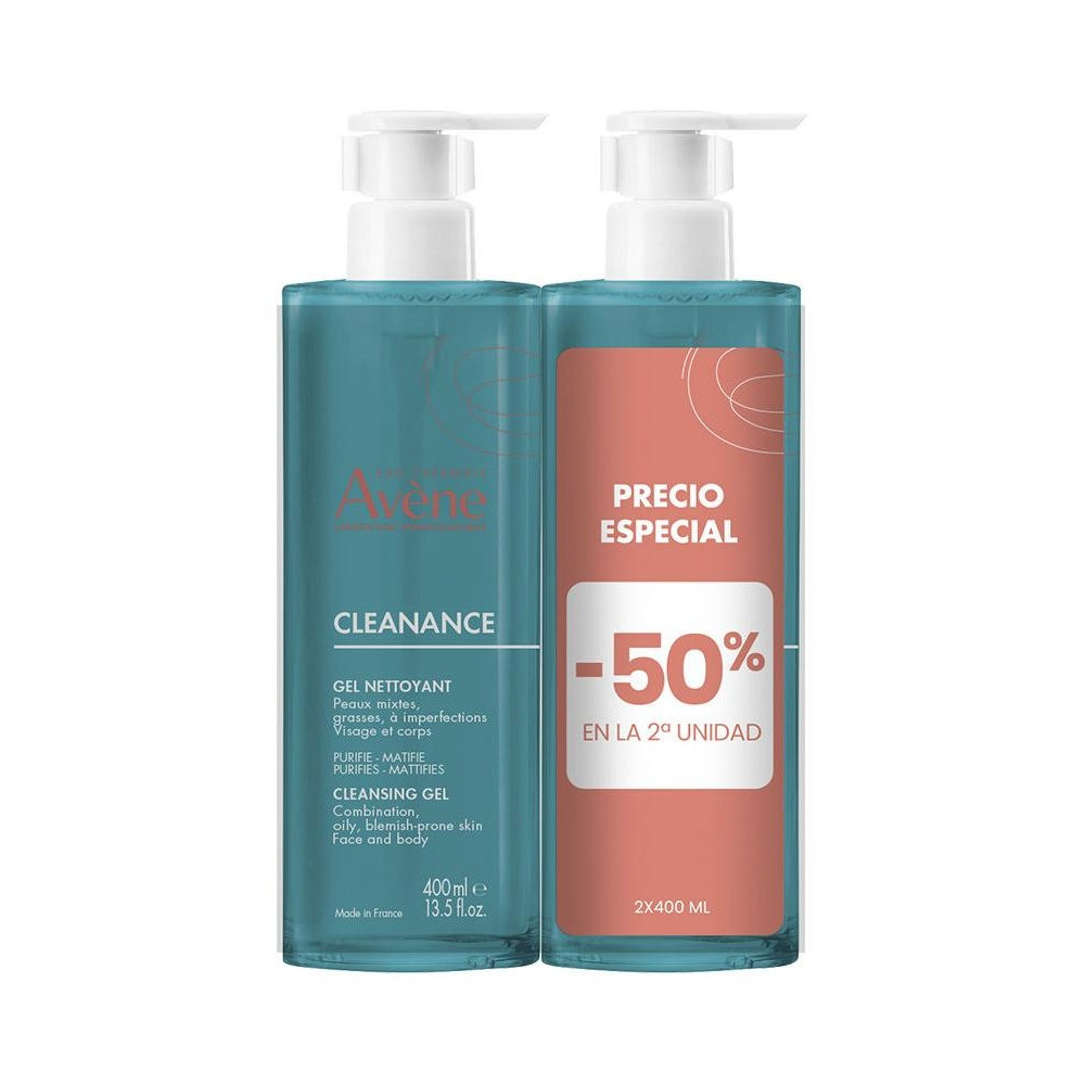 Cleanance Gel Limpiador Pack 2 X 400 Ml
