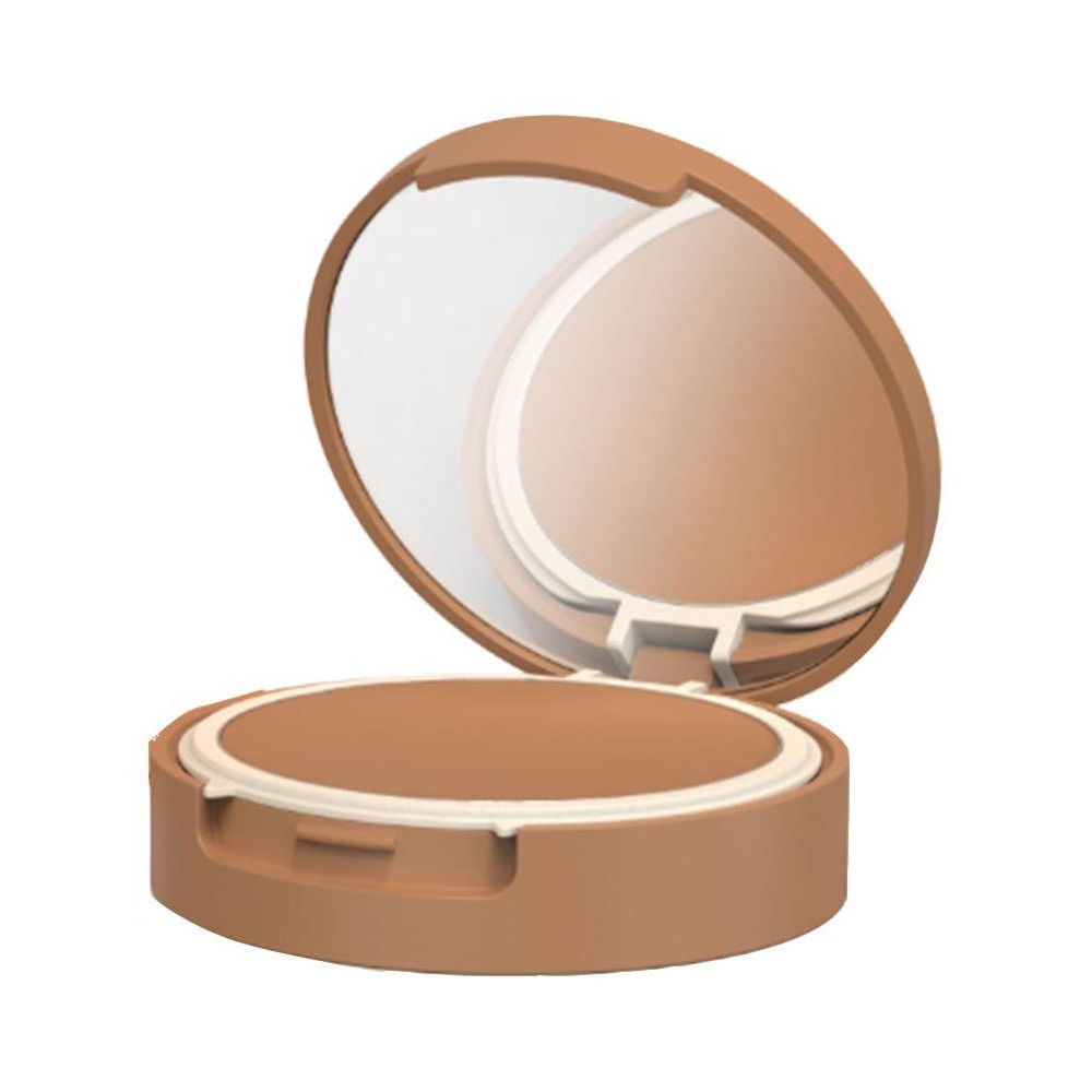Fotoprotector Compact Cobertura Natural De Larga Duración Spf50 Bronze 10 Gr