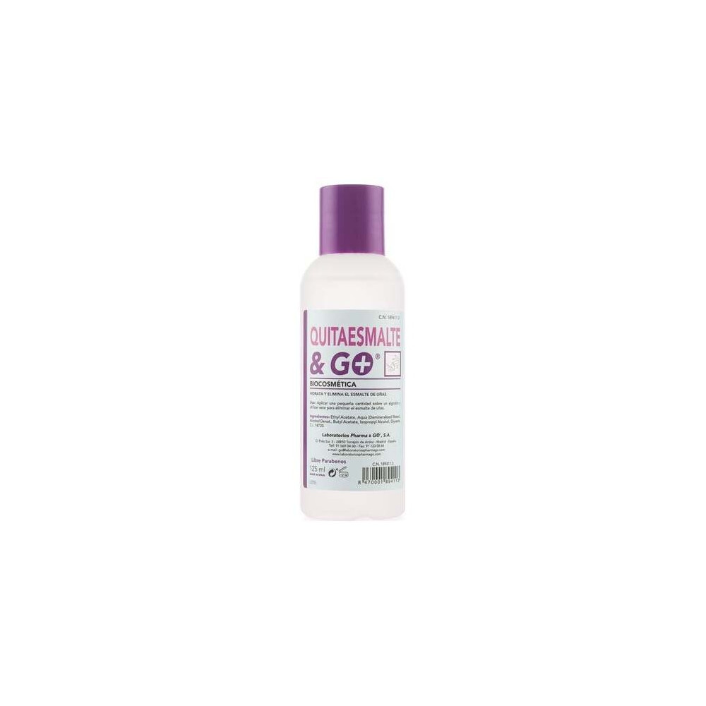 Y Go Quitaesmalte Sin Acetona 125Ml