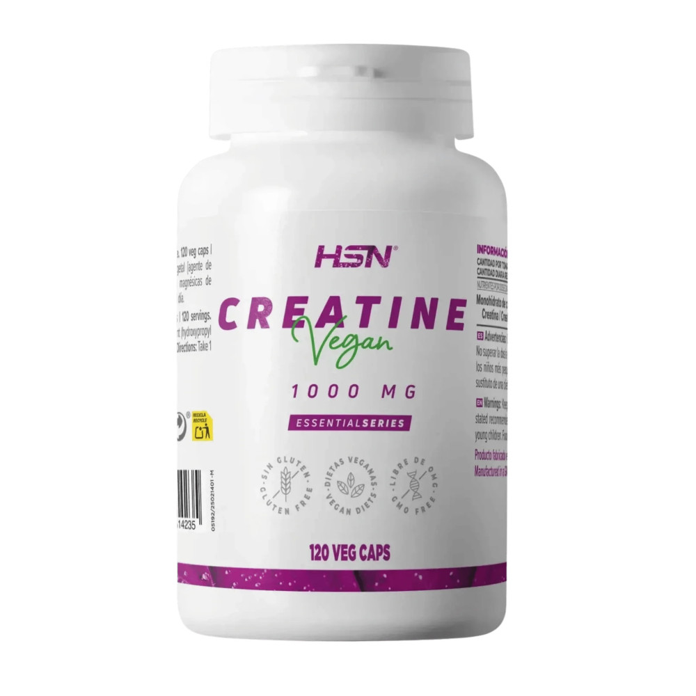 HSN Creatina Monohidrato 1000mg 120 Caps