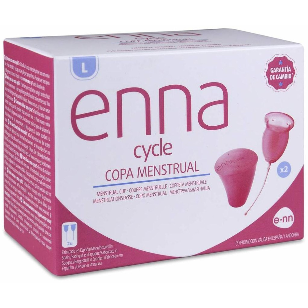 Enna Cycle Copa Menstrual (L) 2Copas+Caja Esteril