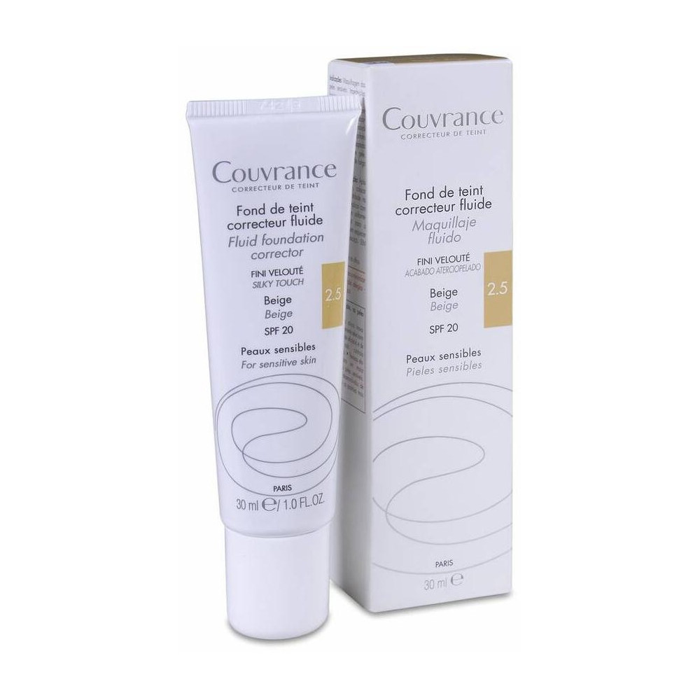 Couvrance Base De Maquillaje Fluida Correctora Beige 30 Ml